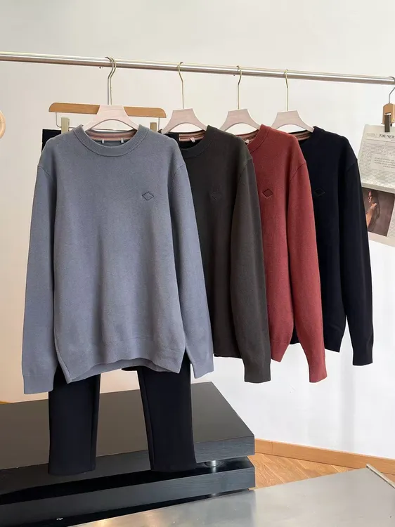 特！莫代尔+绵羊毛！商场余D 纯色秋针织衫毛衣 4716 男装  H7053