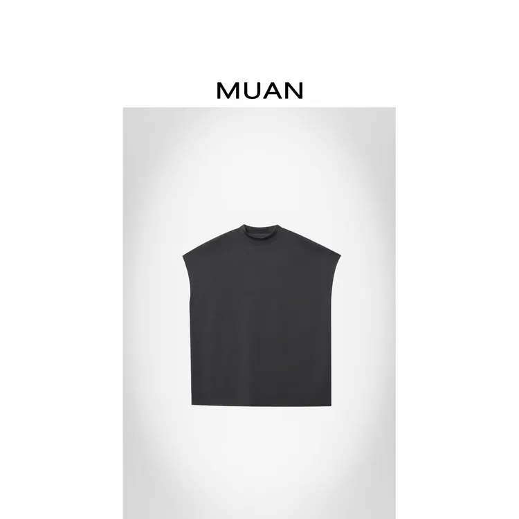 木岸MUAN：《小斗篷T》升级版 定制百搭小飞袖高级T恤上衣女JD-8302