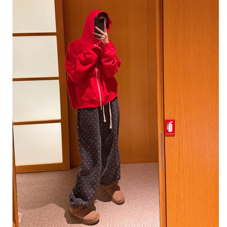 SEVENFUOO-【本期最爱】颗粒绒裤子