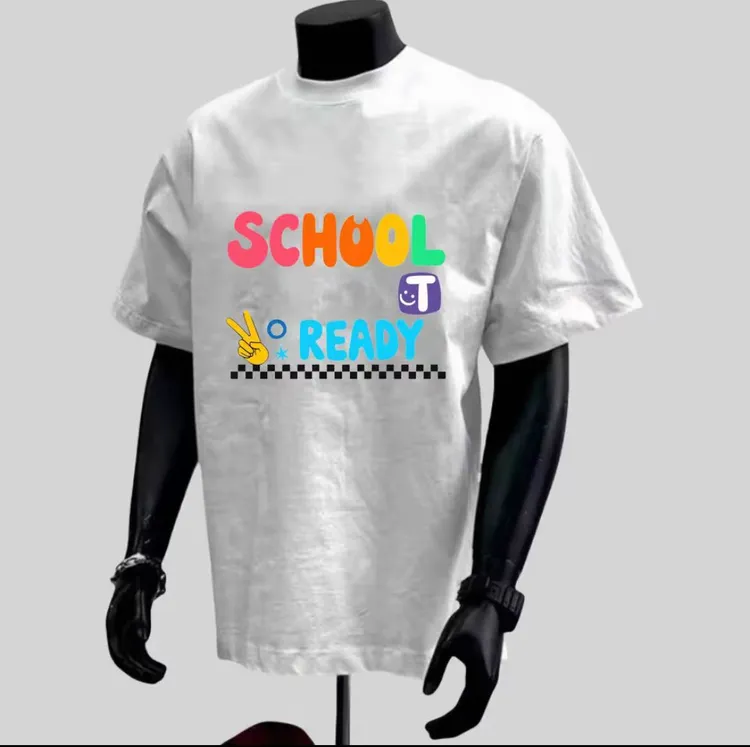 圆领夏季美式纯棉夏季男士T恤情侣t恤印花城市机能风透气休闲潮流