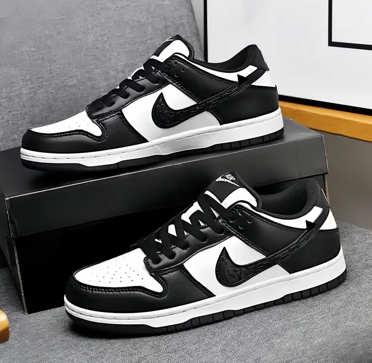 AJ鞋子2025新款dunk男鞋透气运动鞋莆田aj11黑红女鞋百搭休闲板鞋