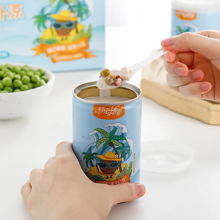 【3罐】萌动青春椰奶清补凉245g海南经典名小吃风味五谷杂粮饮