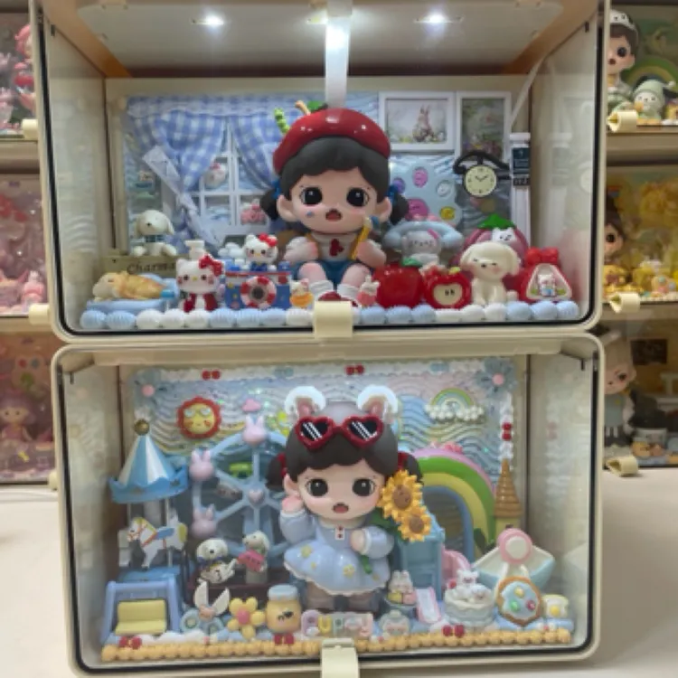 〖造景插电款抽屉〗奶油胶DIY手工创意