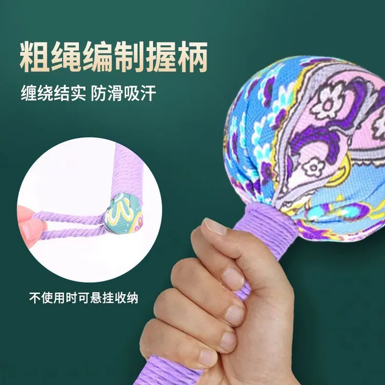  手持艾草锤艾灸锤肩颈腰腿膝盖背部敲打锤手工艾草锤全身按摩捶