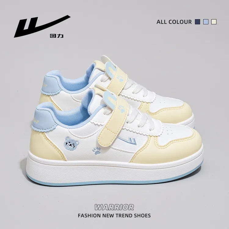 回力小白鞋女2025秋季新款魔术贴板鞋轻便软底休闲女鞋好穿又好搭