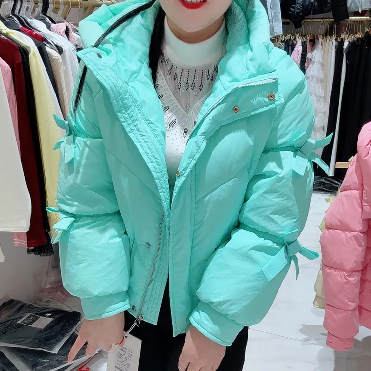 优等品立领羽绒棉服保暖