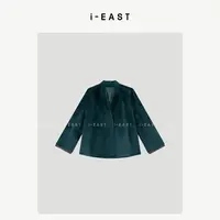 i-EAST 卢浮宫外套~秋冬贵妇毛茸茸高级外套-5D PC2889
