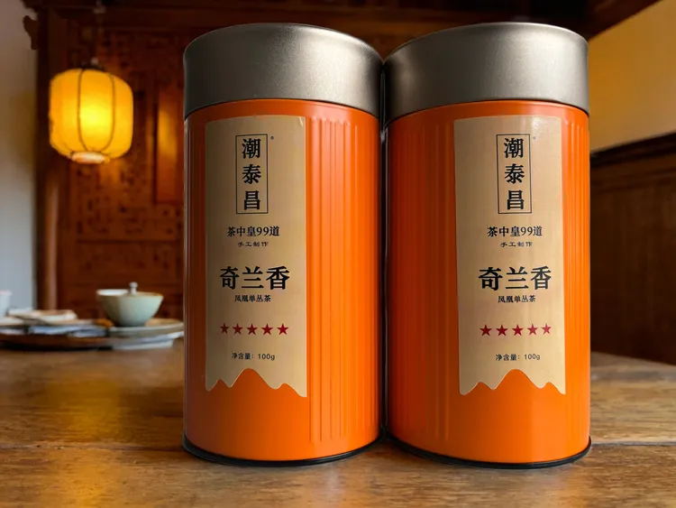 广东潮州鸭屎香单枞茶蜜兰香乌龙茶高山奇兰香凤凰单丛茶