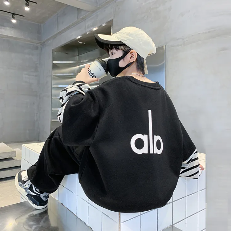 儿童装男童秋装洋气卫衣2025新款春秋款中大童帅气秋季男孩上衣潮