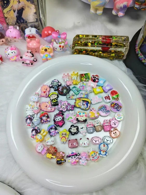 精选小仙女DIY饰品手机链挂包链钥匙扣链子合金亚克力可选款定制