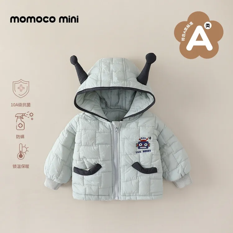【现货】MOMOCOmini冬季婴童可爱机器人卡通棉服外套87910101009