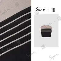 Syan【依梦】春秋时尚设计师拼接女装毛针织衫