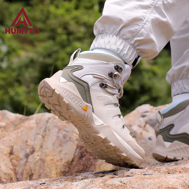 悍途户外登山鞋女秋冬专业防水防滑高帮轻便耐磨运动徒步鞋男