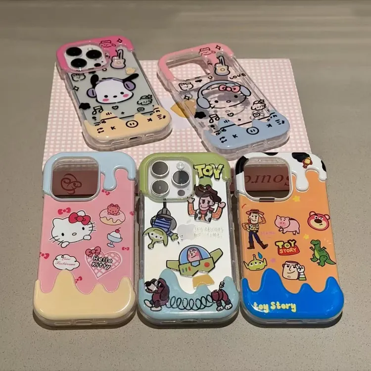 奥菲顿卡通合集雪糕壳适用苹果16/15promax手机壳iPhone14/13/12