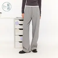 紫涵阔腿拖地卫裤女休闲运动风宽松显瘦长裤子Z4Z08JS728