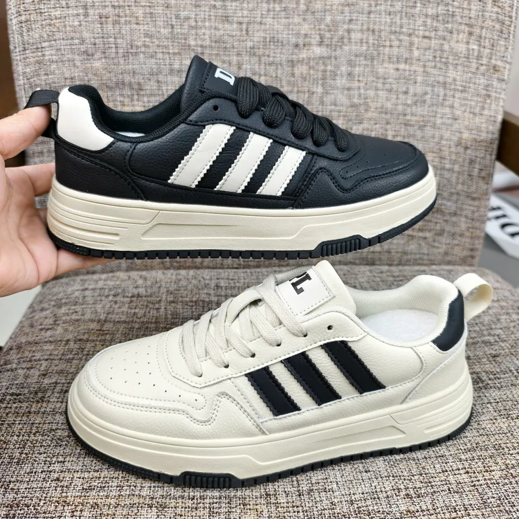 休闲鞋男鞋低帮男士春秋冬圆头休闲运动鞋透气轻便防滑经典板鞋