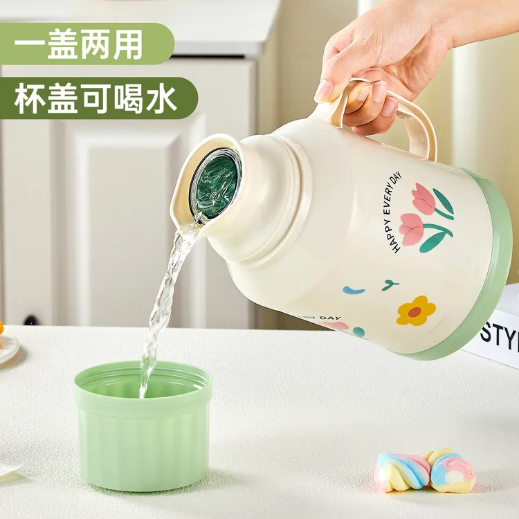 便携保冷保温壶暖水瓶热水壶大容量高颜值保温瓶车载热水瓶暖水壶