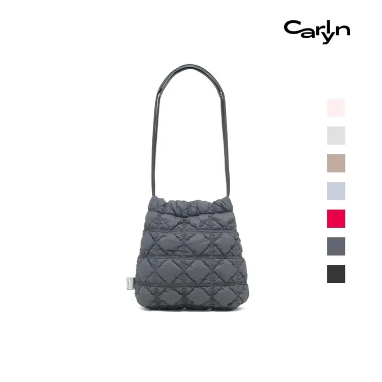 【陶陶炼选】Carlyn TWEE SOFT MINI褶皱泡泡抽带调节单肩手提包