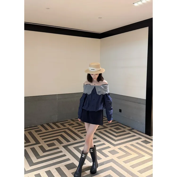 KK颜小新【里舍】设计感小众时尚气质舒适休闲日常秋季长袖上衣