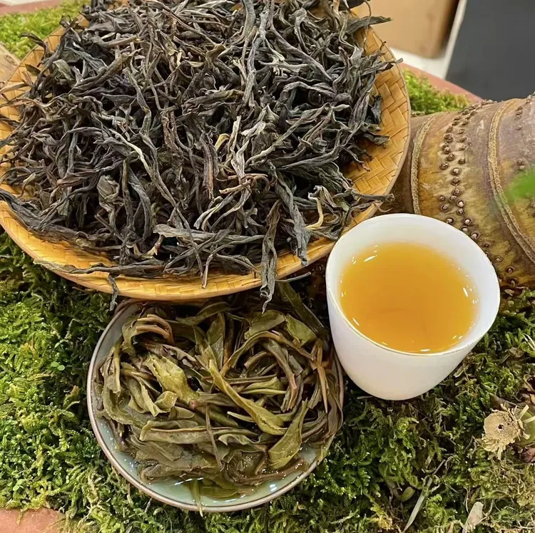 2021年百花潭高杆古树生茶散茶100克