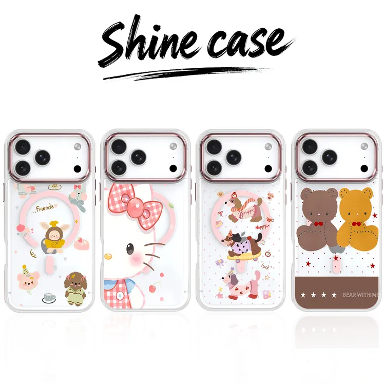 浮雕闪粉壳适用iPhone17promax手机壳17Pro苹果14Promax新款16PM