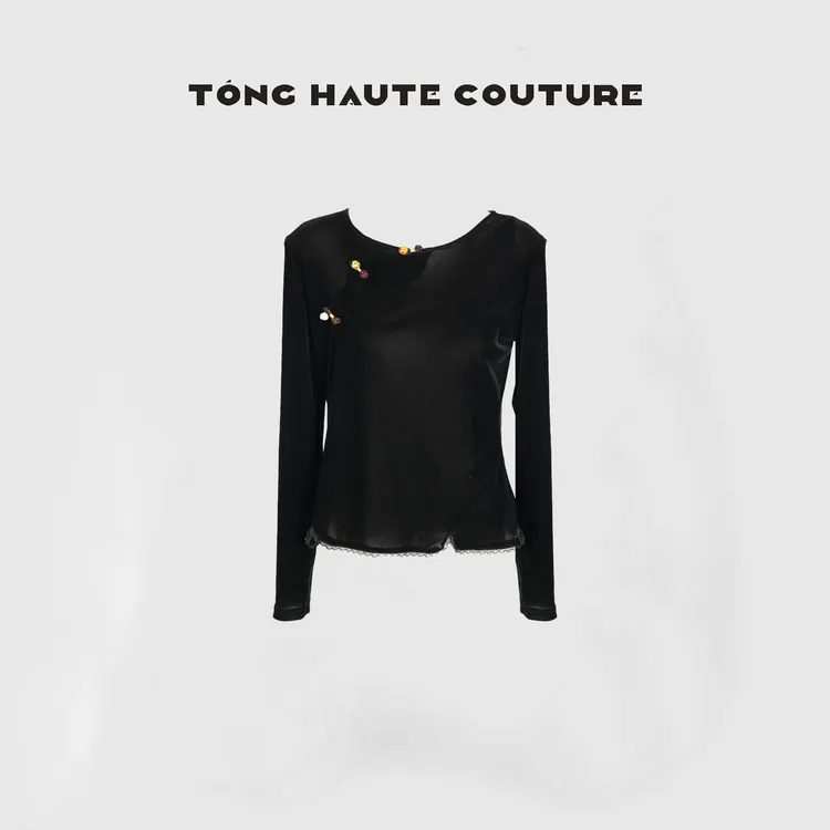 【渡梦】冬季新款桑蚕丝简约轻奢风百搭时尚上衣 YY740