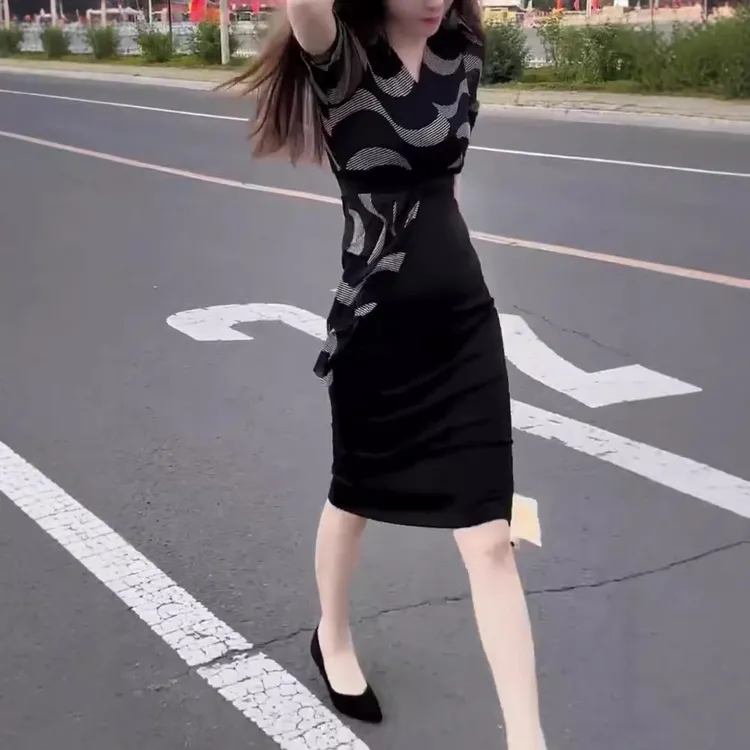  新款时尚洋气百搭精品女装S1315