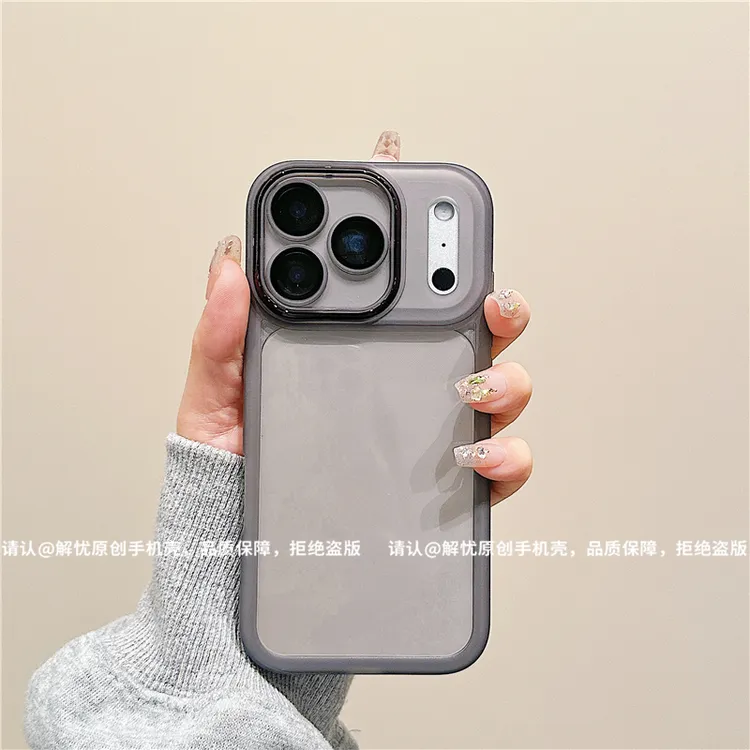 金属镜框适用苹果17/iPhone/华为荣耀/OPPO/VIVO/小米手机壳防摔