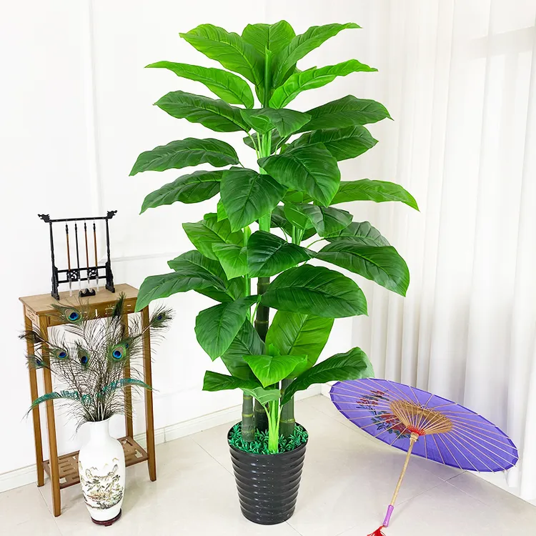 仿真绿植花室内种植仿生植物大型落地盆栽仿真花摆件仿真植物盆景