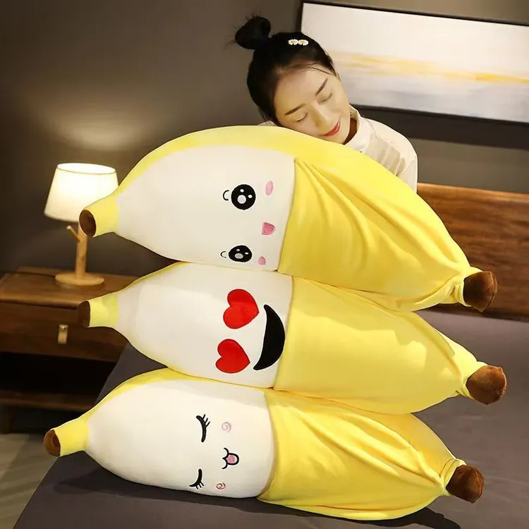 软体香蕉抱枕B04毛绒玩具玩偶公仔睡觉女生可爱布娃娃少女心