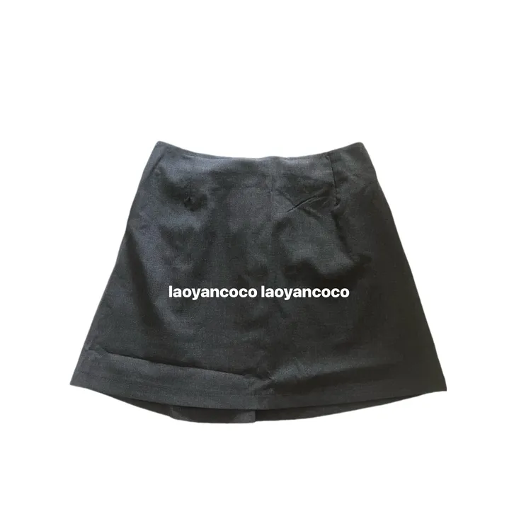 大葱0126|超显瘦西装松紧腰裙裤#5528-7