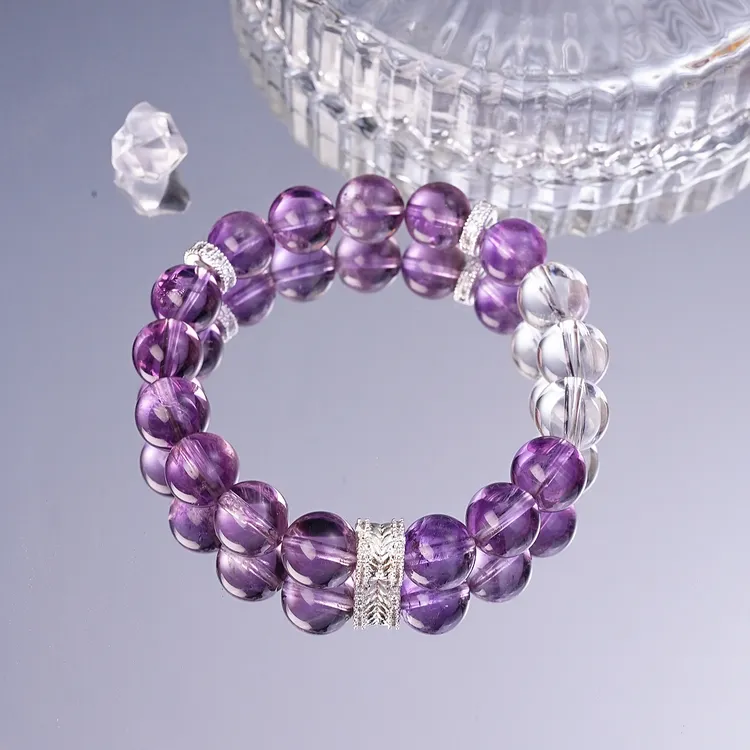 【暮山紫】玻利维亚紫水晶手串