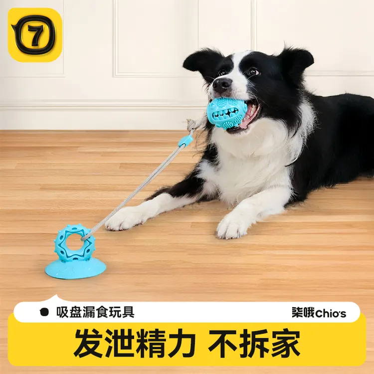 狗狗玩具吸盘耐咬磨牙解闷自嗨神器边牧消耗体力小狗玩具宠物用品商品图