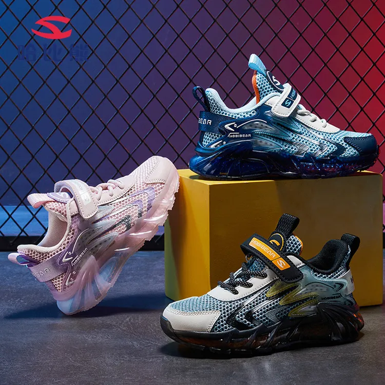 哈比熊童鞋鞋子大童夏季幼儿园潮款款男童运动鞋透气儿女童运动鞋