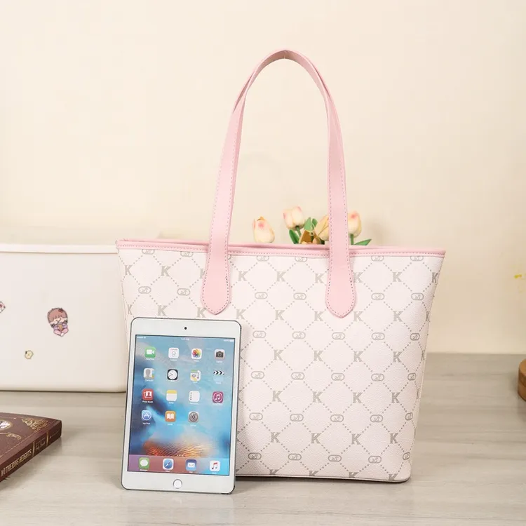 正品女士设计时尚女款单肩包大容量托特条纹大包包女款单肩包女款