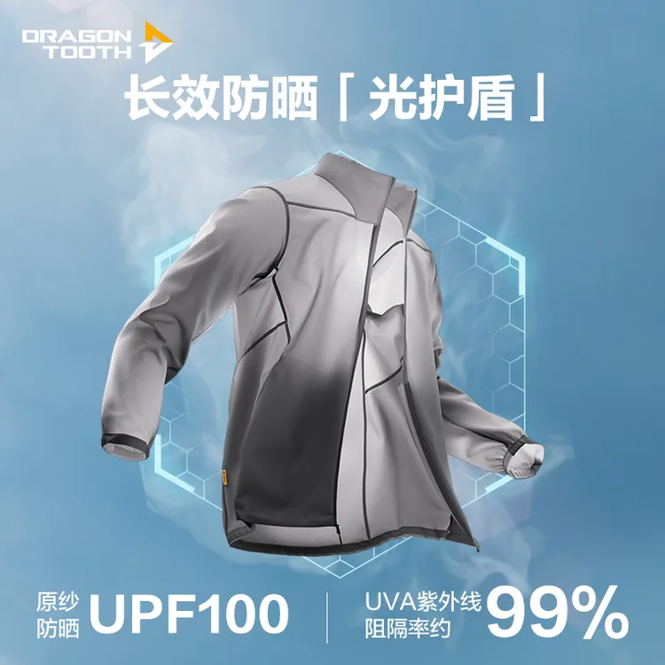 【龙牙】隐之风隼超轻立领防晒外套春夏通勤户外透气轻薄防晒衣外套