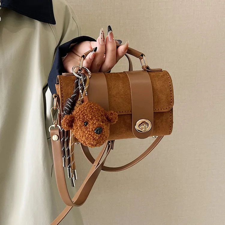 外贸休闲女新手工包百搭单肩包韩版感手提枕头腋下包女材料包DIY