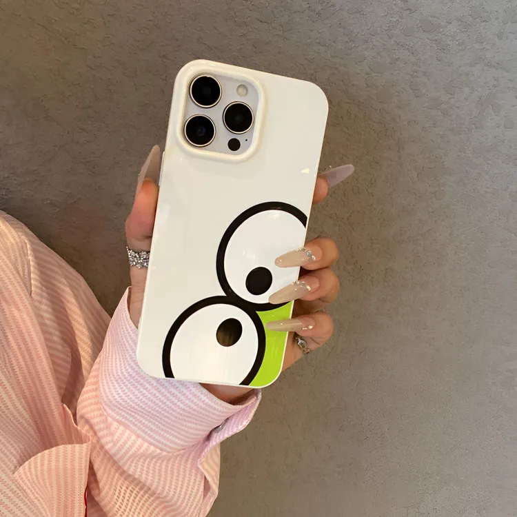 歌诗丹途大萌眼青蛙适用于苹果华为OPPOVIVO小米荣耀等防摔手机壳