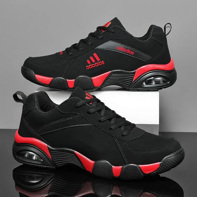 【流光风】阿迪精选运动男鞋软底舒适休闲鞋男士气垫减震跑步鞋防滑