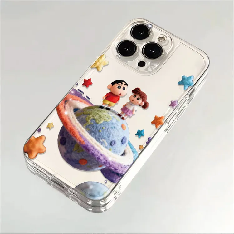 星球小新适用苹果iPhone17pro14小米15promax华为p80手机壳创意xr