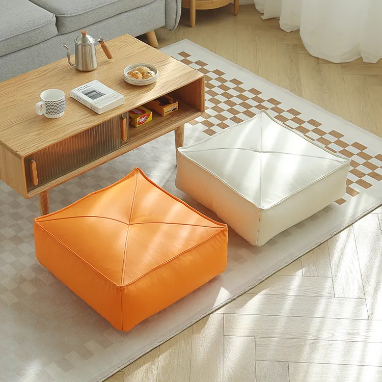 榻榻米坐垫地上蒲团懒人地板坐墩家用垫子日式飘窗客厅久坐垫