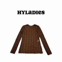 HYLADIESWEAR  『镂空蕾丝』时尚复古温柔复古软糯镂空蕾丝显瘦上衣