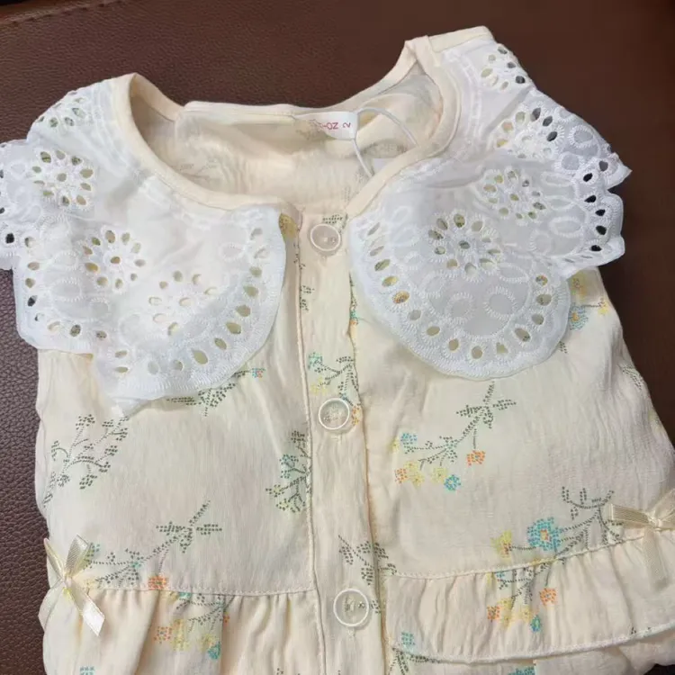 带胸垫韩系甜美女士长袖纯棉睡衣秋冬可外穿家居服