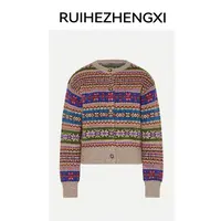 RUIHEZHENGXI | 瑞和正熙 25秋复古费尔岛图案定制14种纱羊毛开