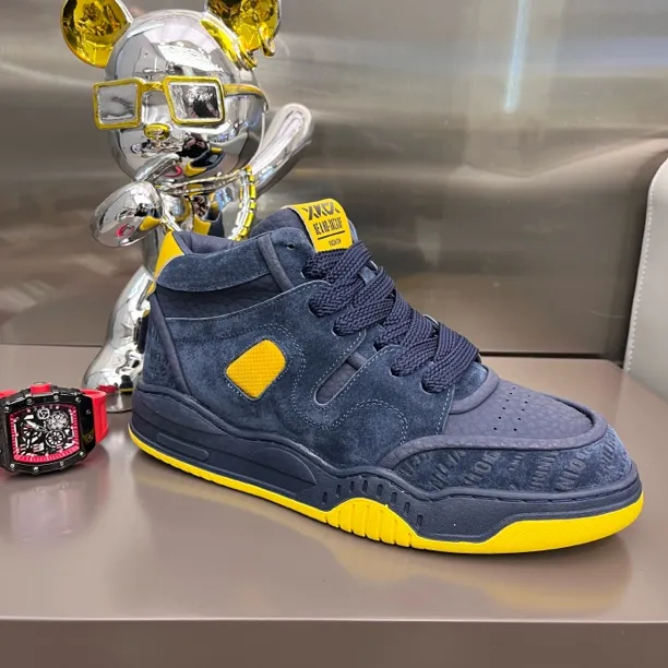 25年秋冬新品反毛皮休闲男鞋