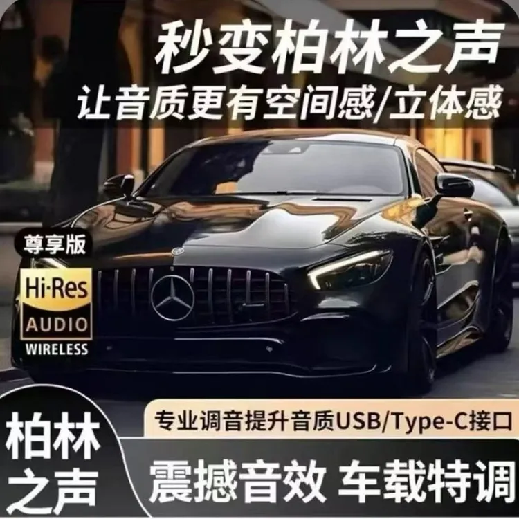【2025豪华版】车载音乐U盘 歌单音质新升级 进口芯片 母带音源灌录商品图