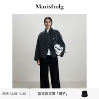 【艺术时装大衣】Marisfrolg玛丝菲尔复古气质设计师外套ACFZ4908P