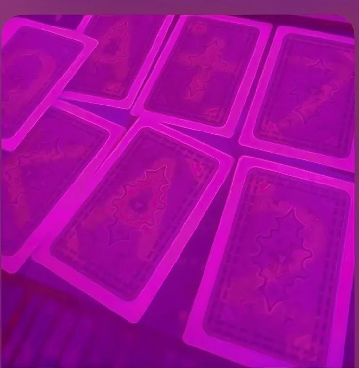 魔术专用扑克白光隐形镜可视花色数字密码记号隐形透视镜看牌专用