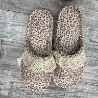 女款春秋碎花手工加厚防滑静音居家室内拖鞋