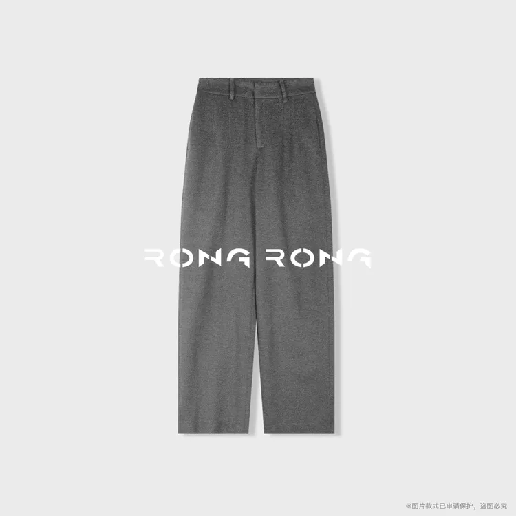 溶溶【奢牌人生裤】RONG重磅Super120s超细真丝+羊毛精裁西裤MP130G